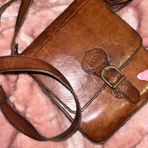 Vintage leather bag - Picture 3 of 3